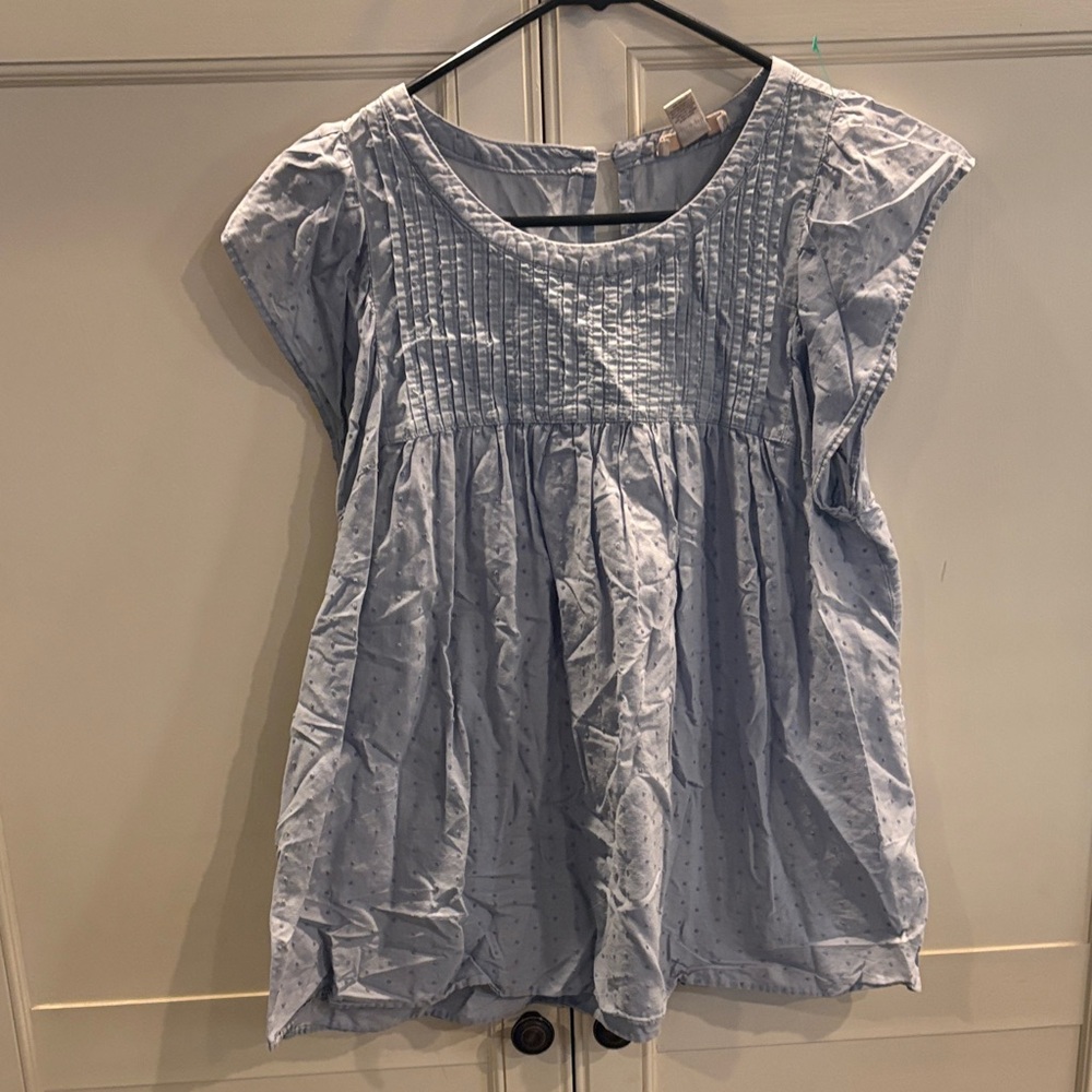 LOFT Light Blue Blouse